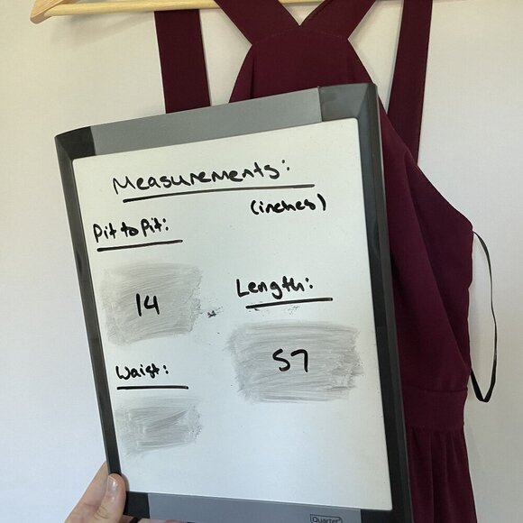 Lulus burgundy maxi dress halter neckline formal women's size small - Picture 3 of 7